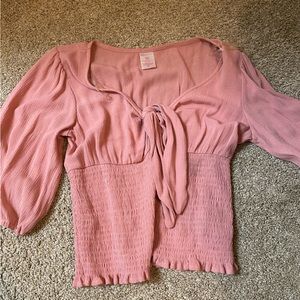Pink top